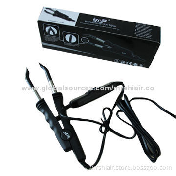 Loof L-618 Black Control Temperature Professional Hair Styler Iron